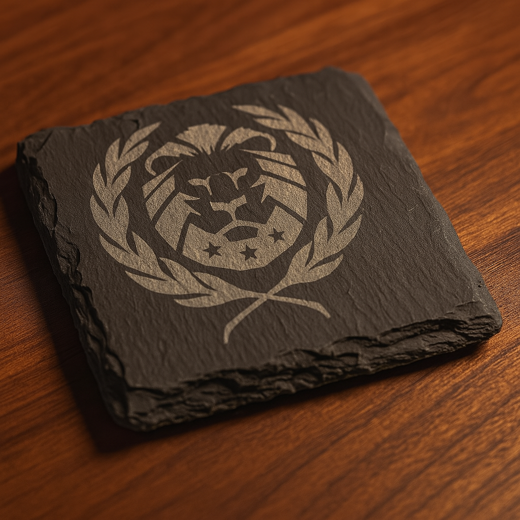 MAGA Elite – 4x4 Slate Coaster image 0