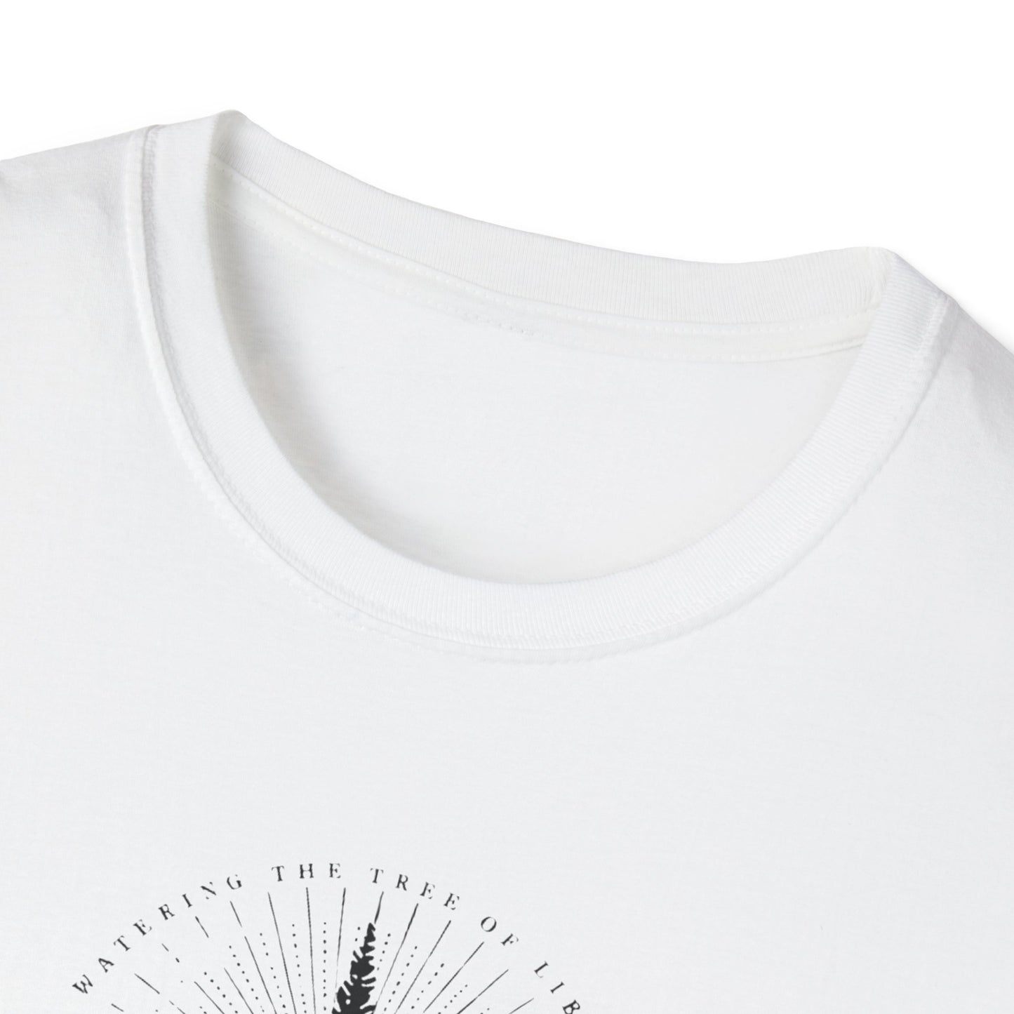 Sons of Liberty Rifle Crest T-Shirt — Vintage Historical Emblem image 2