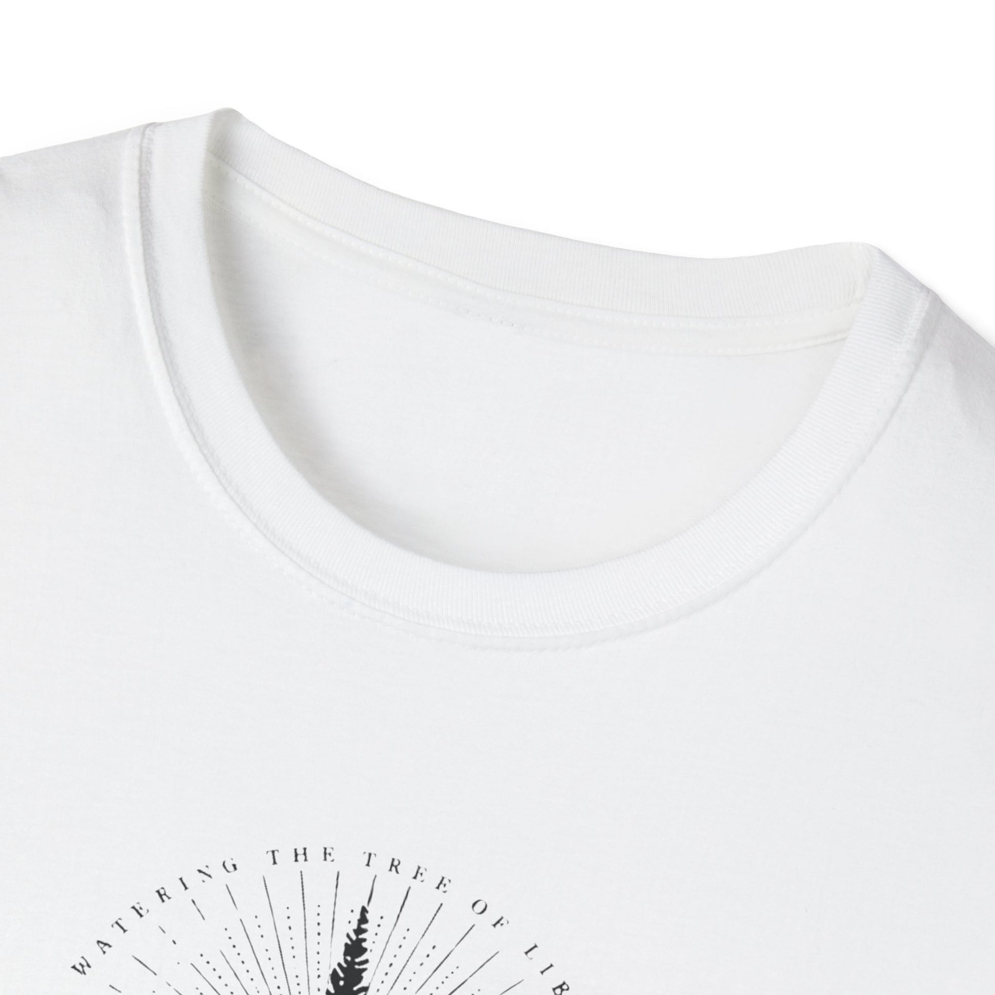 Sons of Liberty Rifle Crest T-Shirt — Vintage Historical Emblem image 2