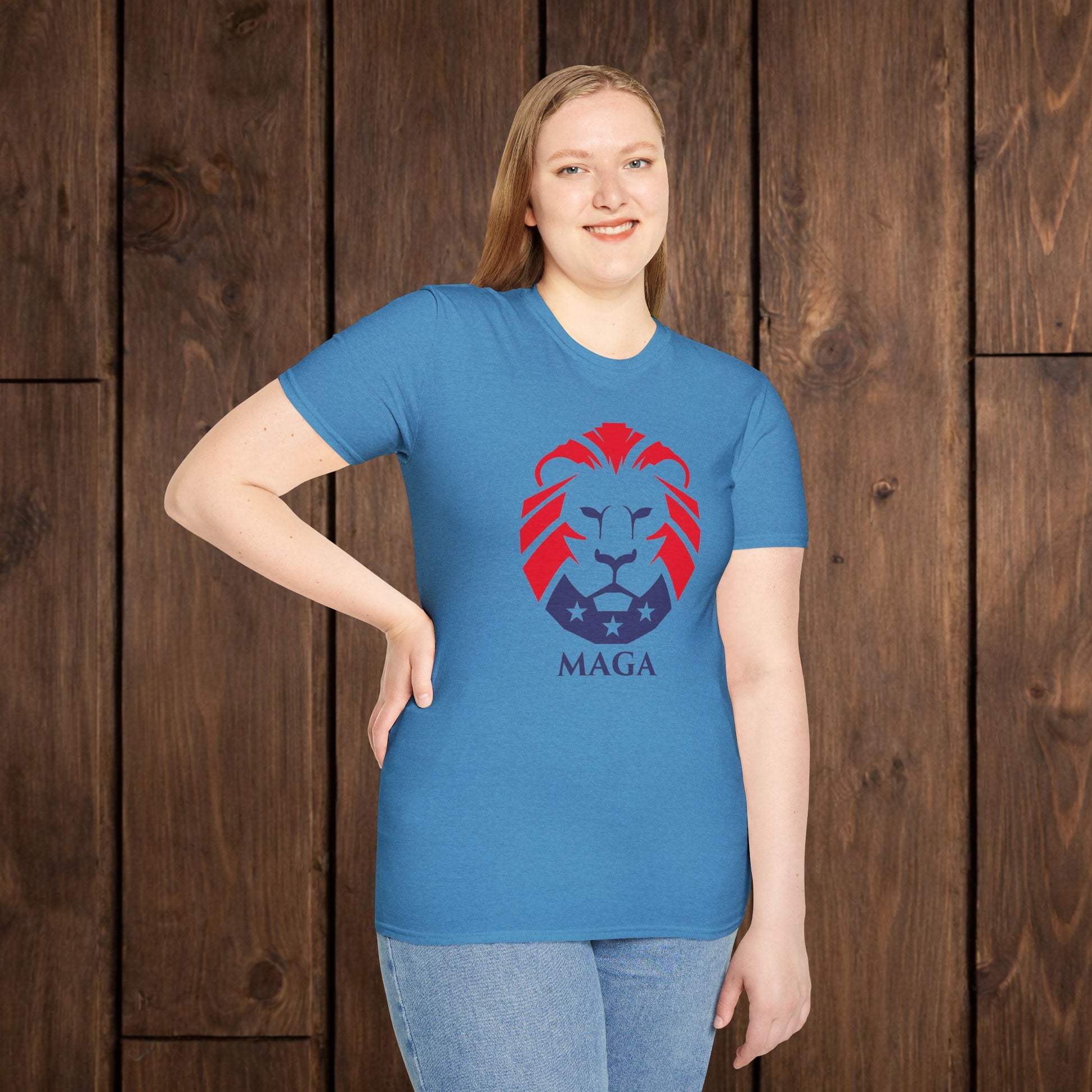 MAGA Lion T-Shirt — Bold Patriotic Graphic Tee image 11