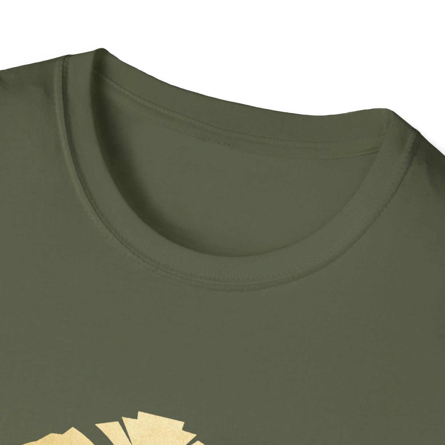 MAGA Gold Lion T‑Shirt — Bold Patriotic Crest Tee