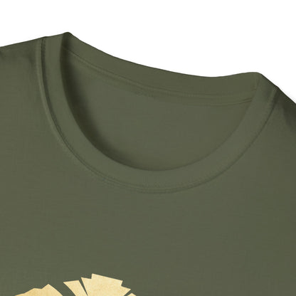MAGA Gold Lion T‑Shirt — Bold Patriotic Crest Tee
