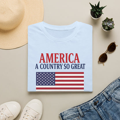 America A Country So Great T-Shirt, Even Its Haters Won’t Leave Shirt, Patriotic American Flag Tee, Conservative USA Gift
