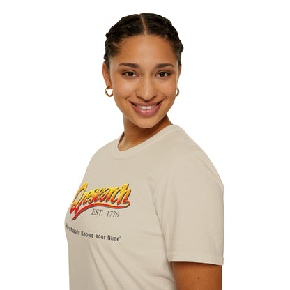 Research Vintage T-Shirt — "Research EST. 1776" Retro Script Science Tee