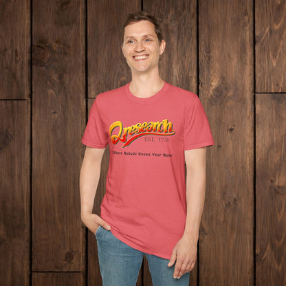 Research Vintage T-Shirt — "Research EST. 1776" Retro Script Science Tee