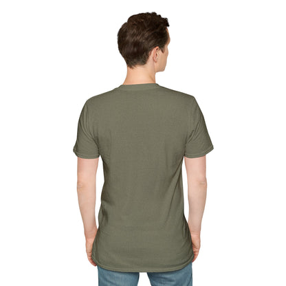 Retro Sci‑Fi Night Shift T-Shirt — Neon Snake Grid Graphic