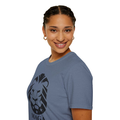 MAGA Lion T-Shirt — Bold Patriotic Graphic Tee