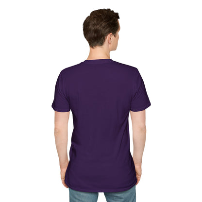 Retro Sci‑Fi Night Shift T-Shirt — Neon Snake Grid Graphic