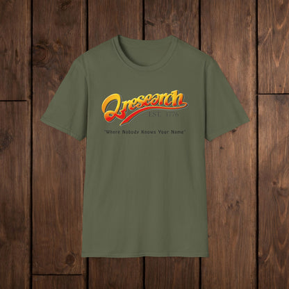 Research Vintage T-Shirt — "Research EST. 1776" Retro Script Science Tee