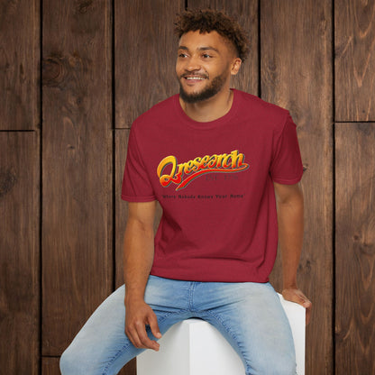 Research Vintage T-Shirt — "Research EST. 1776" Retro Script Science Tee