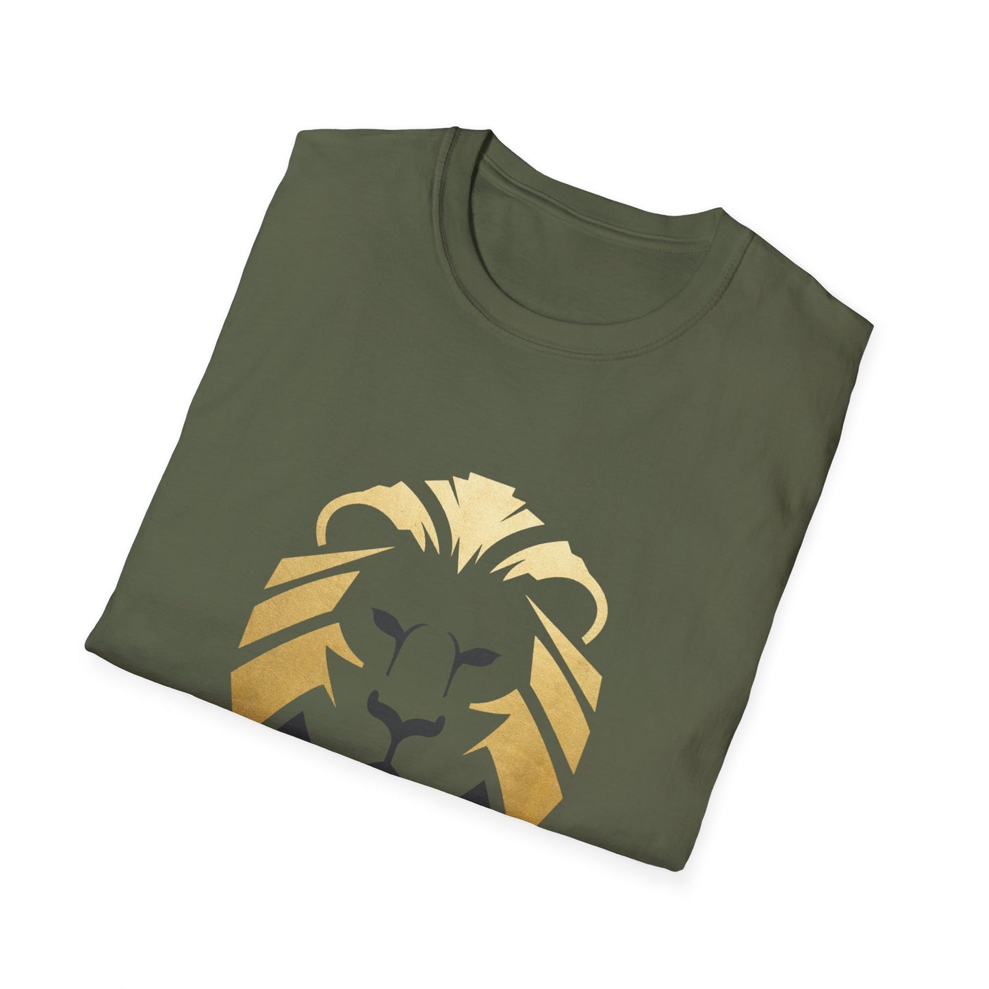 MAGA Gold Lion T‑Shirt — Bold Patriotic Crest Tee