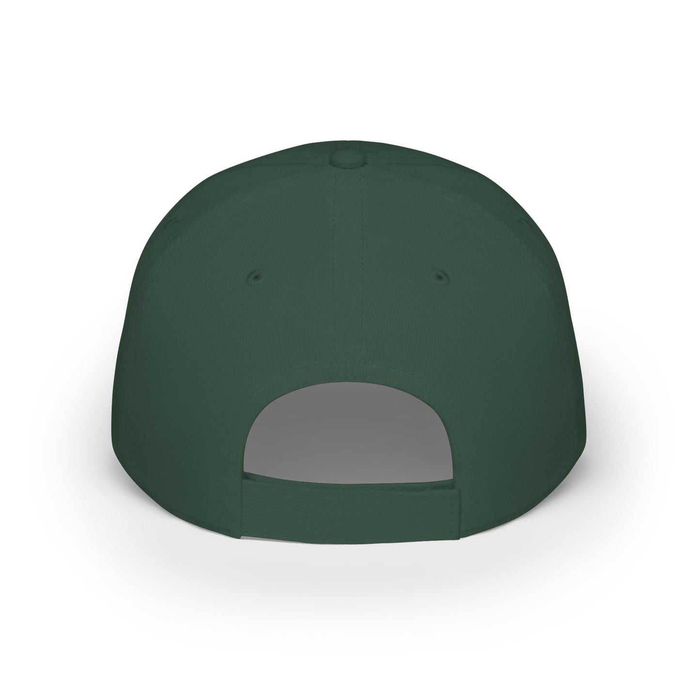 American Flag Low-Profile Baseball Cap — Embroidered USA Hat