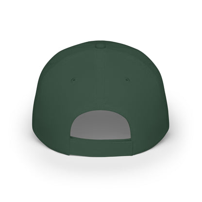 American Flag Low-Profile Baseball Cap — Embroidered USA Hat