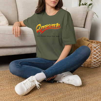 Research Vintage T-Shirt — "Research EST. 1776" Retro Script Science Tee