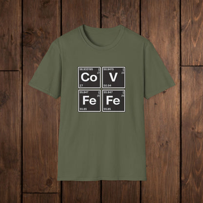 Covfefe Periodic Table T-Shirt — Co V Fe Fe Chemistry Graphic Tee image 10