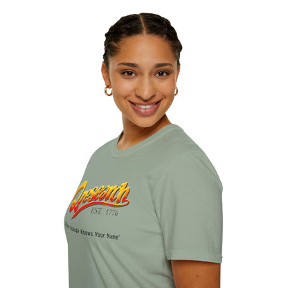 Research Vintage T-Shirt — "Research EST. 1776" Retro Script Science Tee