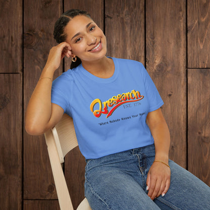 Research Vintage T-Shirt — "Research EST. 1776" Retro Script Science Tee