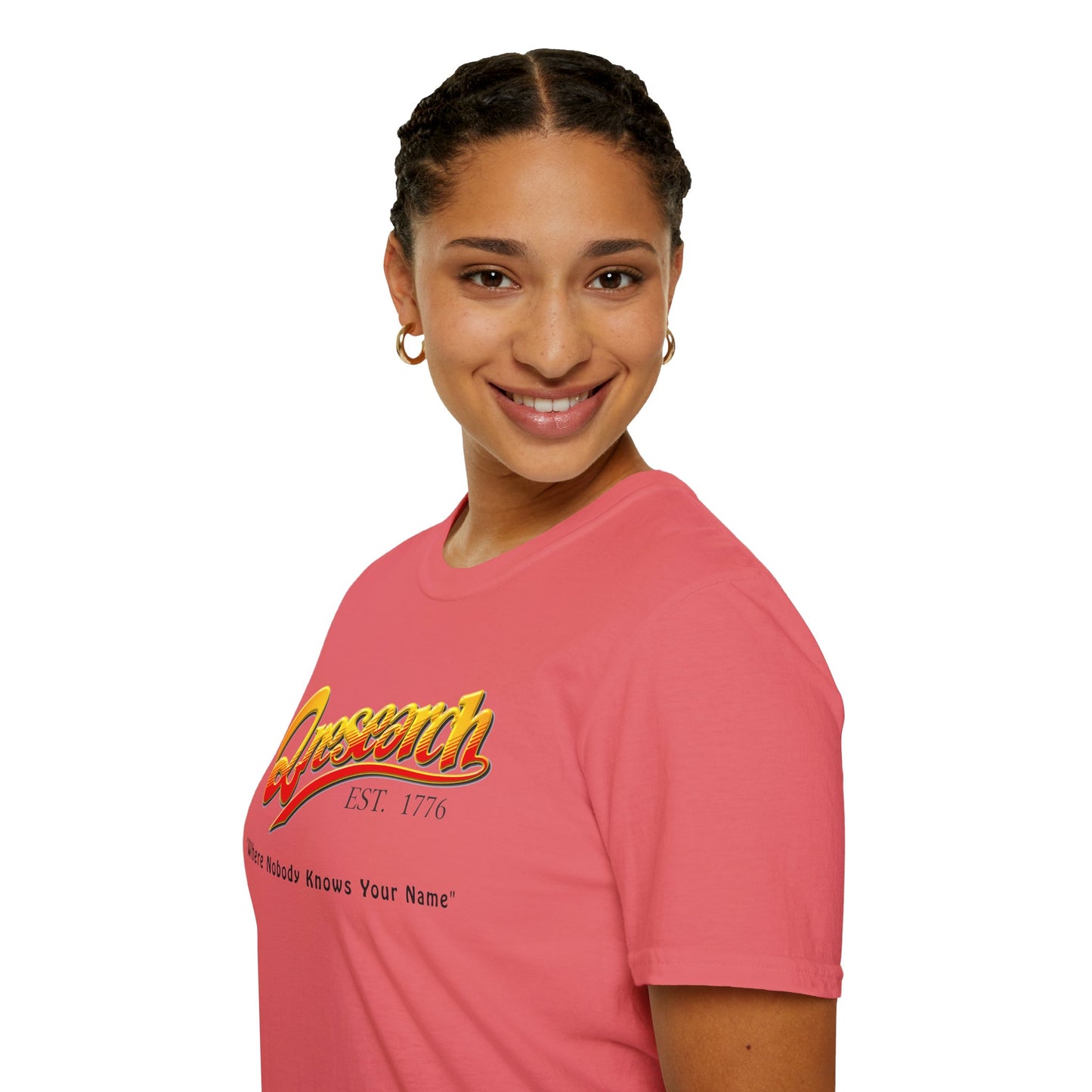 Research Vintage T-Shirt — "Research EST. 1776" Retro Script Science Tee