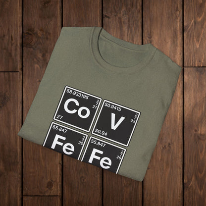 Covfefe Periodic Table T-Shirt — Co V Fe Fe Chemistry Graphic Tee image 8