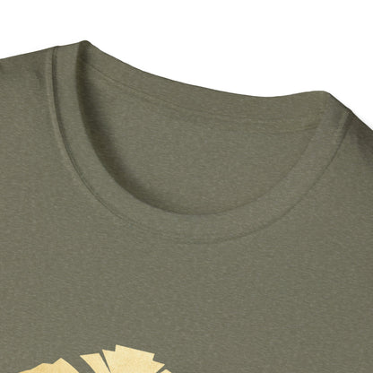 MAGA Gold Lion T‑Shirt — Bold Patriotic Crest Tee