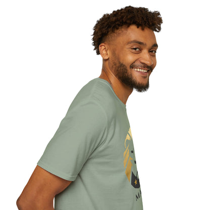 MAGA Gold Lion T‑Shirt — Bold Patriotic Crest Tee