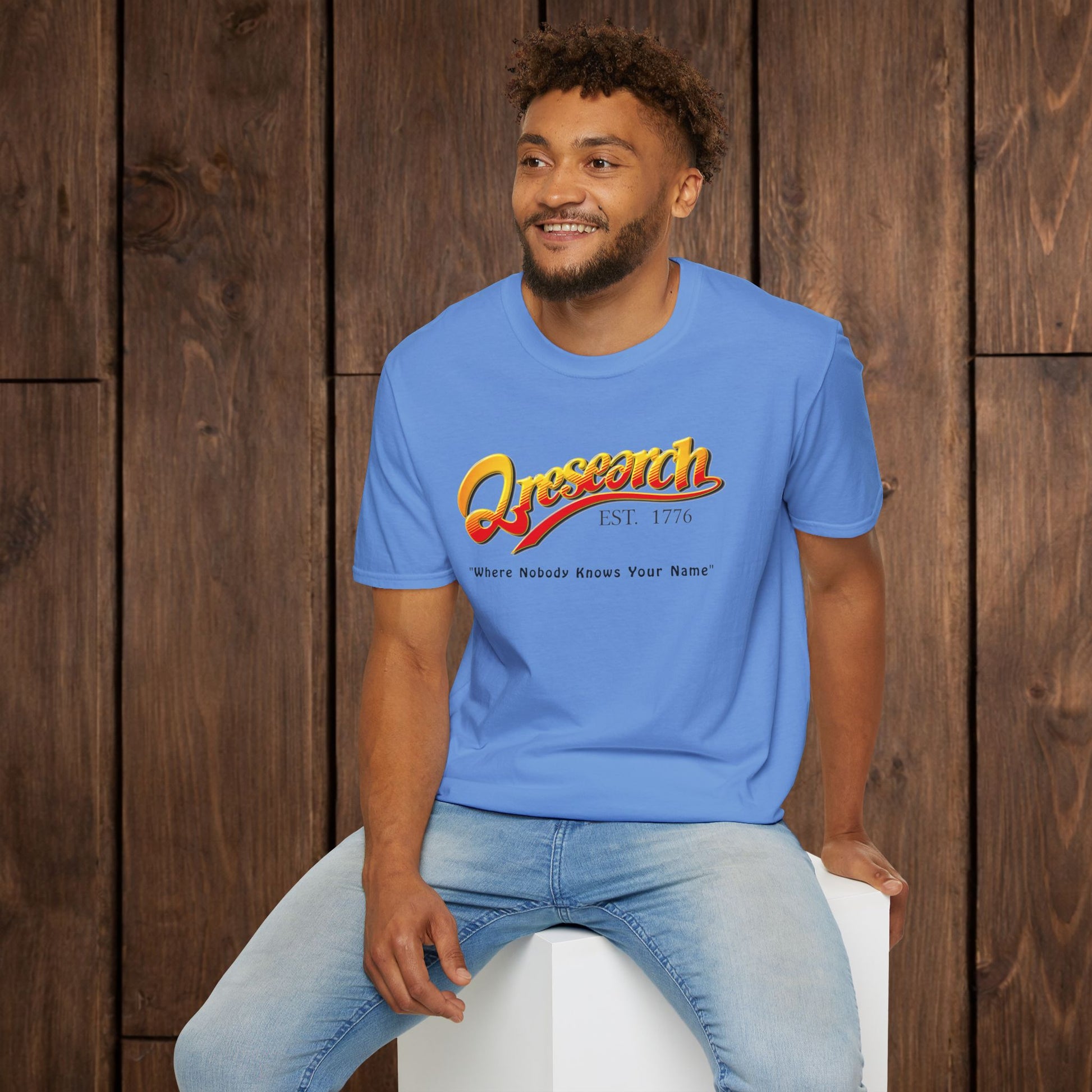 Research Vintage T-Shirt — "Research EST. 1776" Retro Script Science Tee image 13