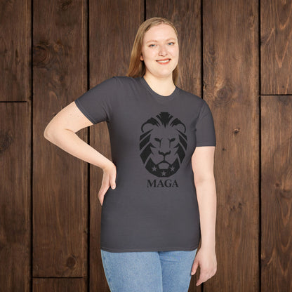 MAGA Lion T-Shirt — Bold Patriotic Graphic Tee