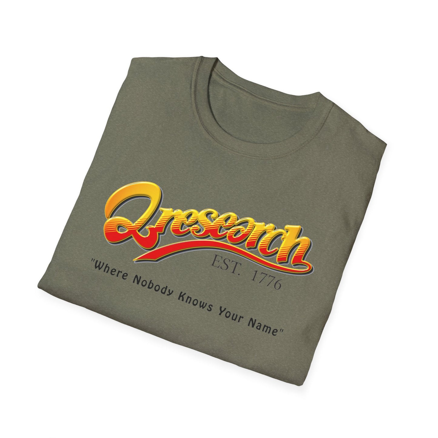 Research Vintage T-Shirt — "Research EST. 1776" Retro Script Science Tee