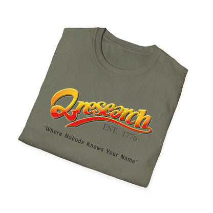 Research Vintage T-Shirt — "Research EST. 1776" Retro Script Science Tee