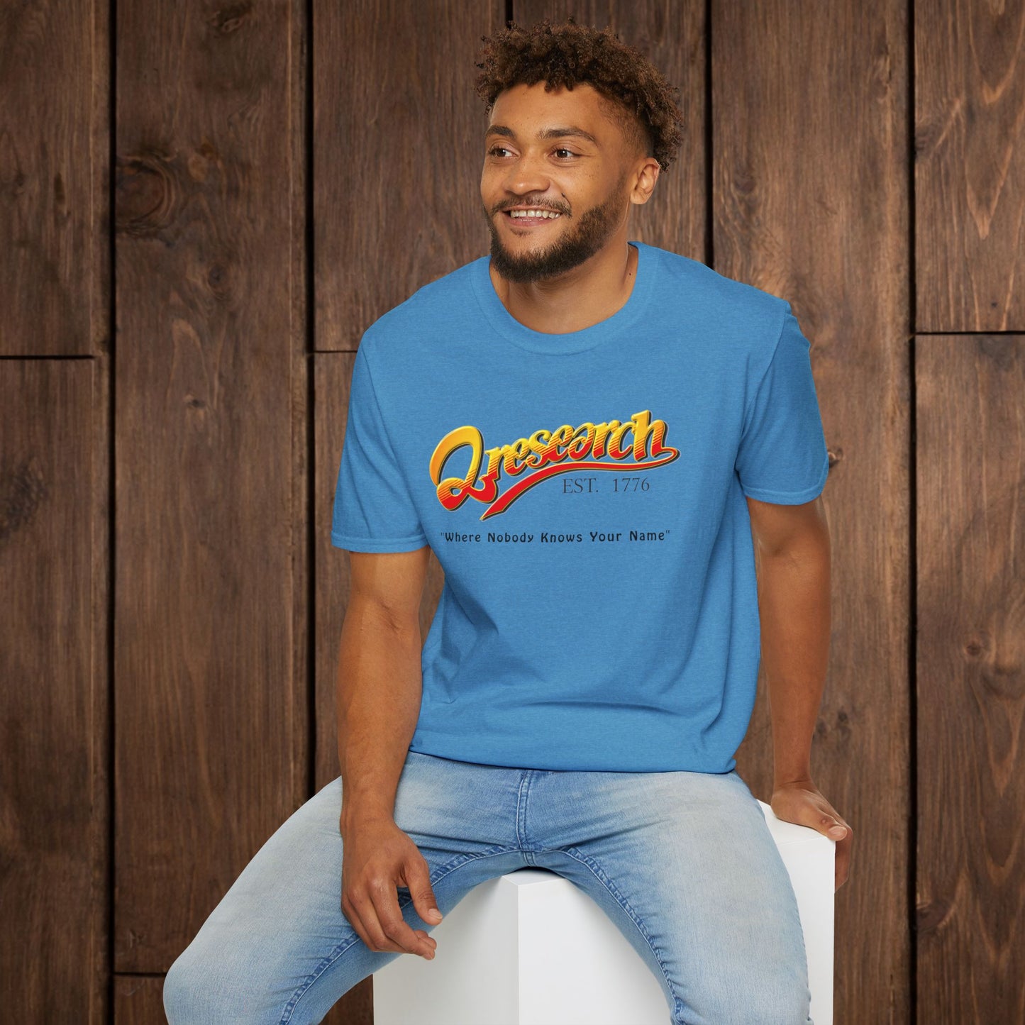 Research Vintage T-Shirt — "Research EST. 1776" Retro Script Science Tee image 10