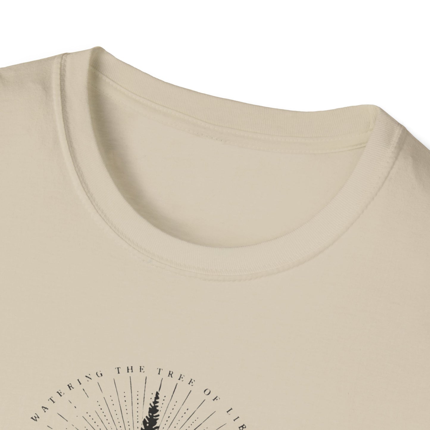 Sons of Liberty Rifle Crest T-Shirt — Vintage Historical Emblem image 6