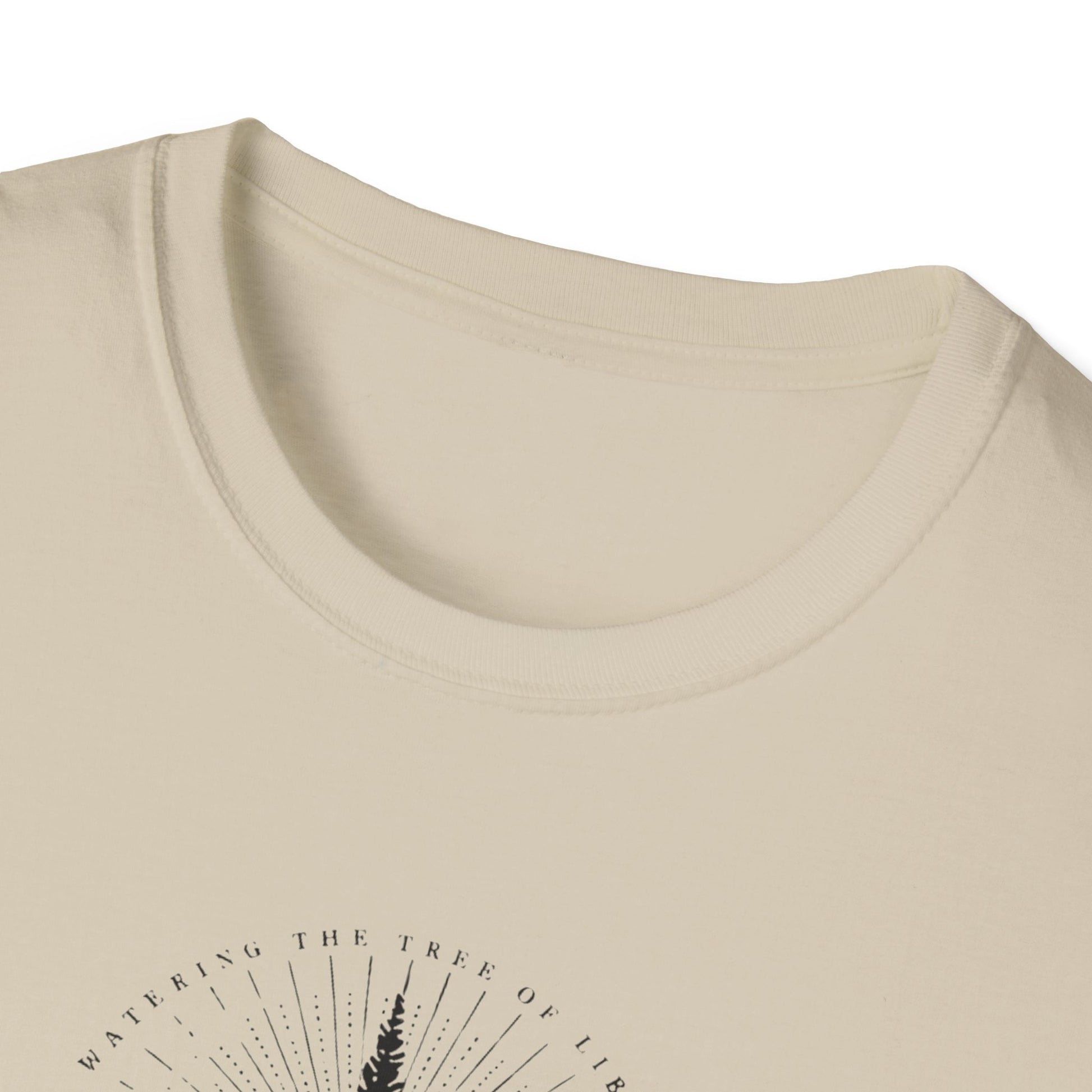 Sons of Liberty Rifle Crest T-Shirt — Vintage Historical Emblem image 6