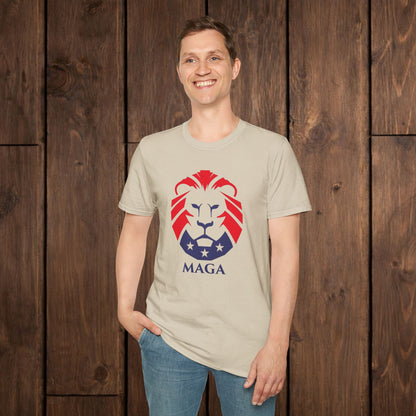 MAGA Lion T-Shirt — Bold Patriotic Graphic Tee image 5