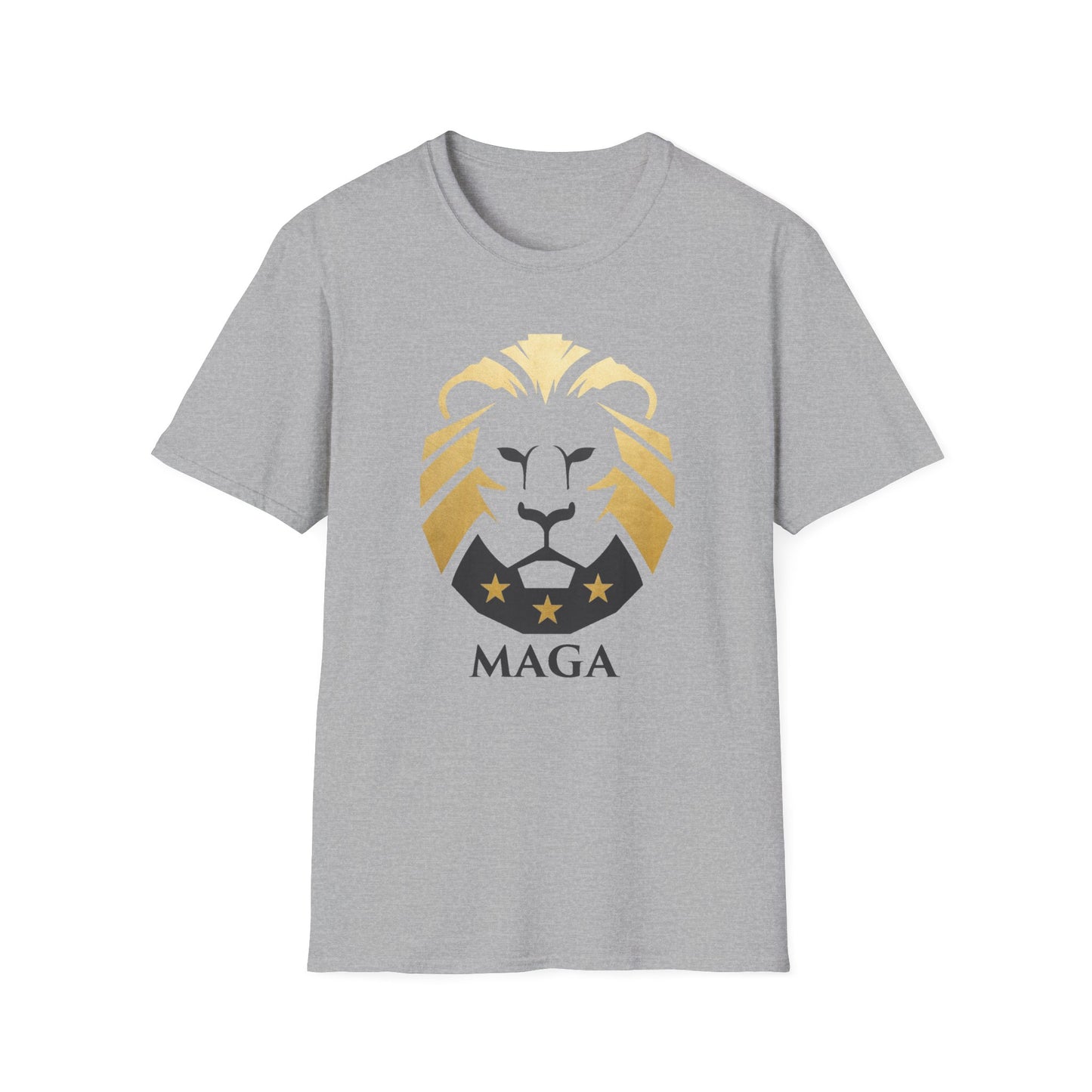 Lion Crest T-Shirt — MAGA Graphic Patriotic Tee