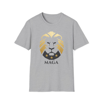 Lion Crest T-Shirt — MAGA Graphic Patriotic Tee