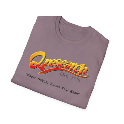 Research Vintage T-Shirt — "Research EST. 1776" Retro Script Science Tee