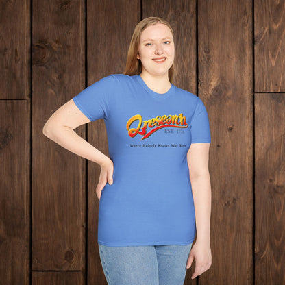 Research Vintage T-Shirt — "Research EST. 1776" Retro Script Science Tee