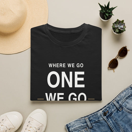 Where We Go One We Go All Shirt – Patriotic Graphic Tee – Distressed American Freedom T-Shirt – Q Notables Apparel