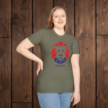 MAGA Lion T-Shirt — Bold Patriotic Graphic Tee image 9