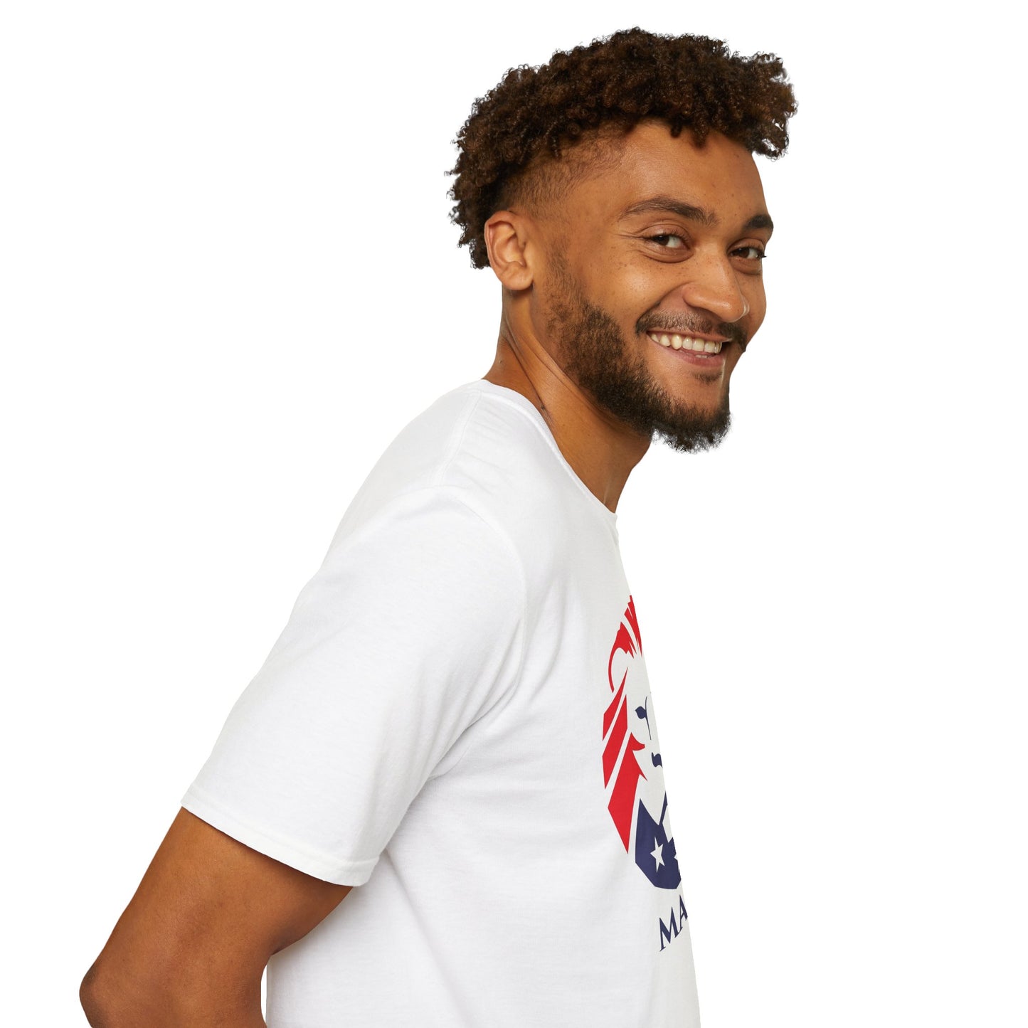 MAGA Lion T-Shirt — Bold Patriotic Graphic Tee
