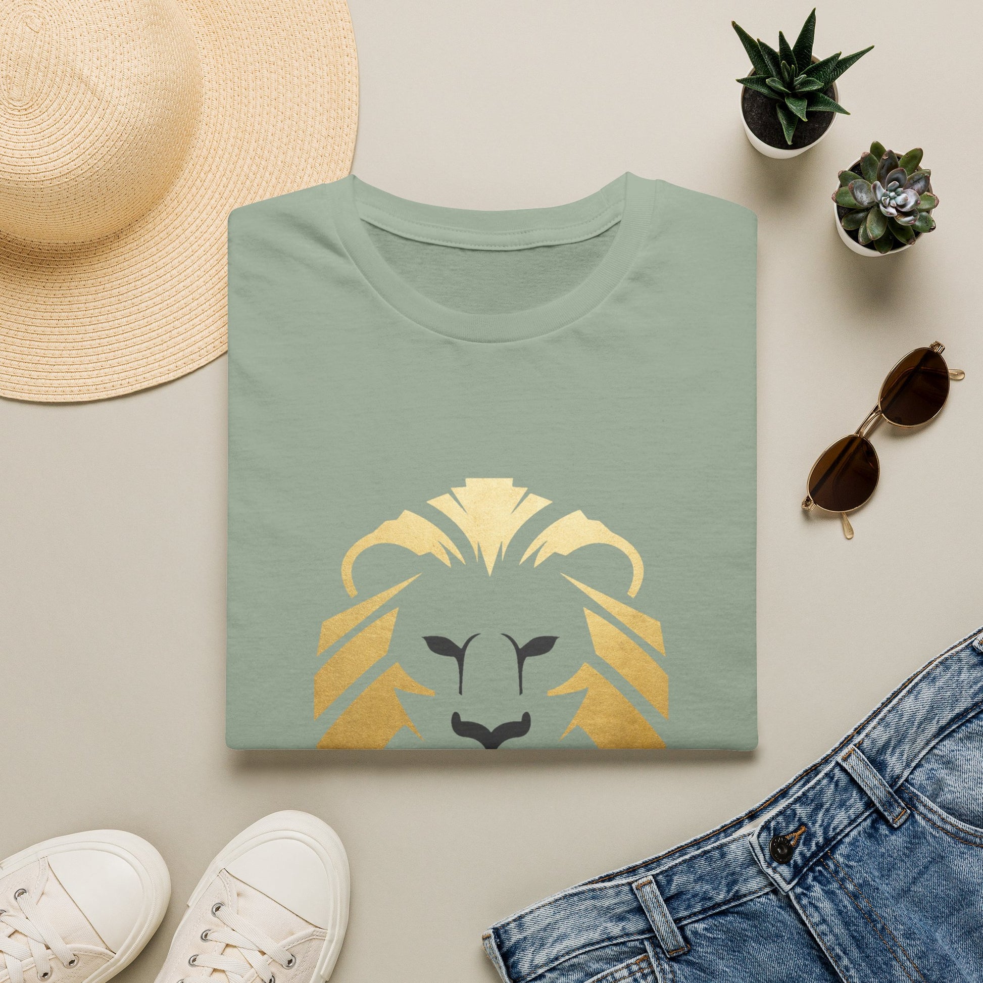 MAGA Gold Lion T‑Shirt — Bold Patriotic Crest Tee image 12