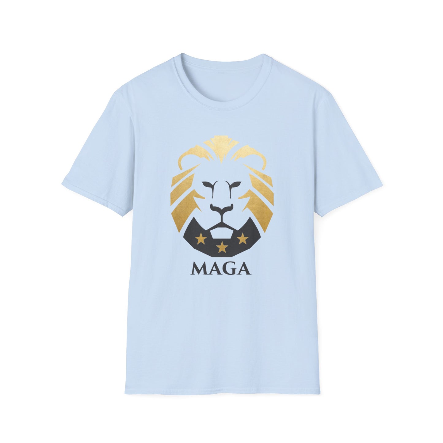 Lion Crest T-Shirt — MAGA Graphic Patriotic Tee