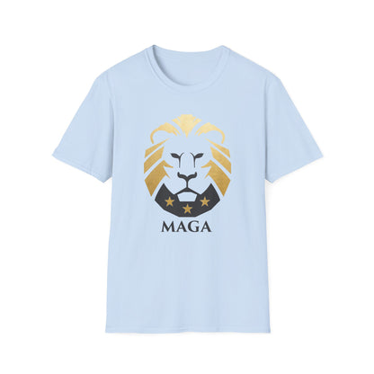 Lion Crest T-Shirt — MAGA Graphic Patriotic Tee
