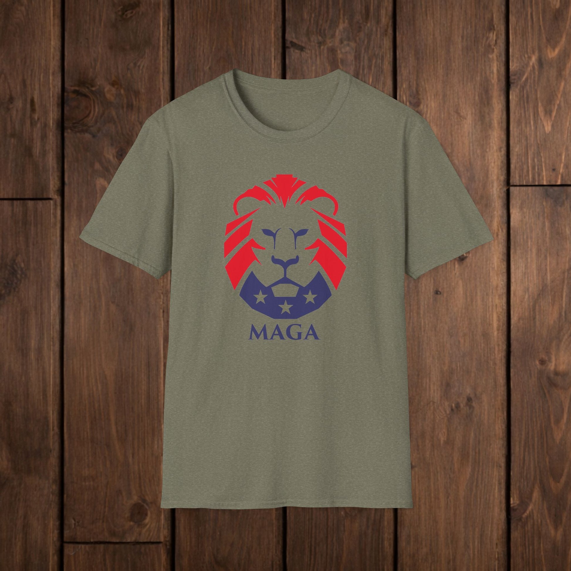 MAGA Lion T-Shirt — Bold Patriotic Graphic Tee image 6