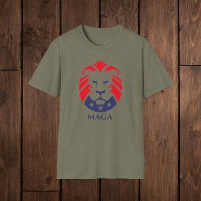 MAGA Lion T-Shirt — Bold Patriotic Graphic Tee image 6