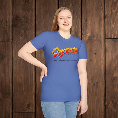 Research Vintage T-Shirt — "Research EST. 1776" Retro Script Science Tee