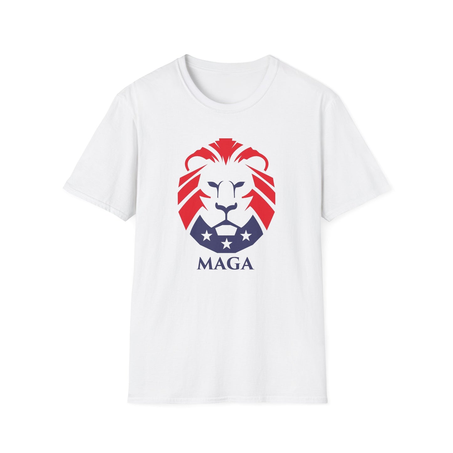 MAGA Lion T-Shirt — Bold Patriotic Graphic Tee