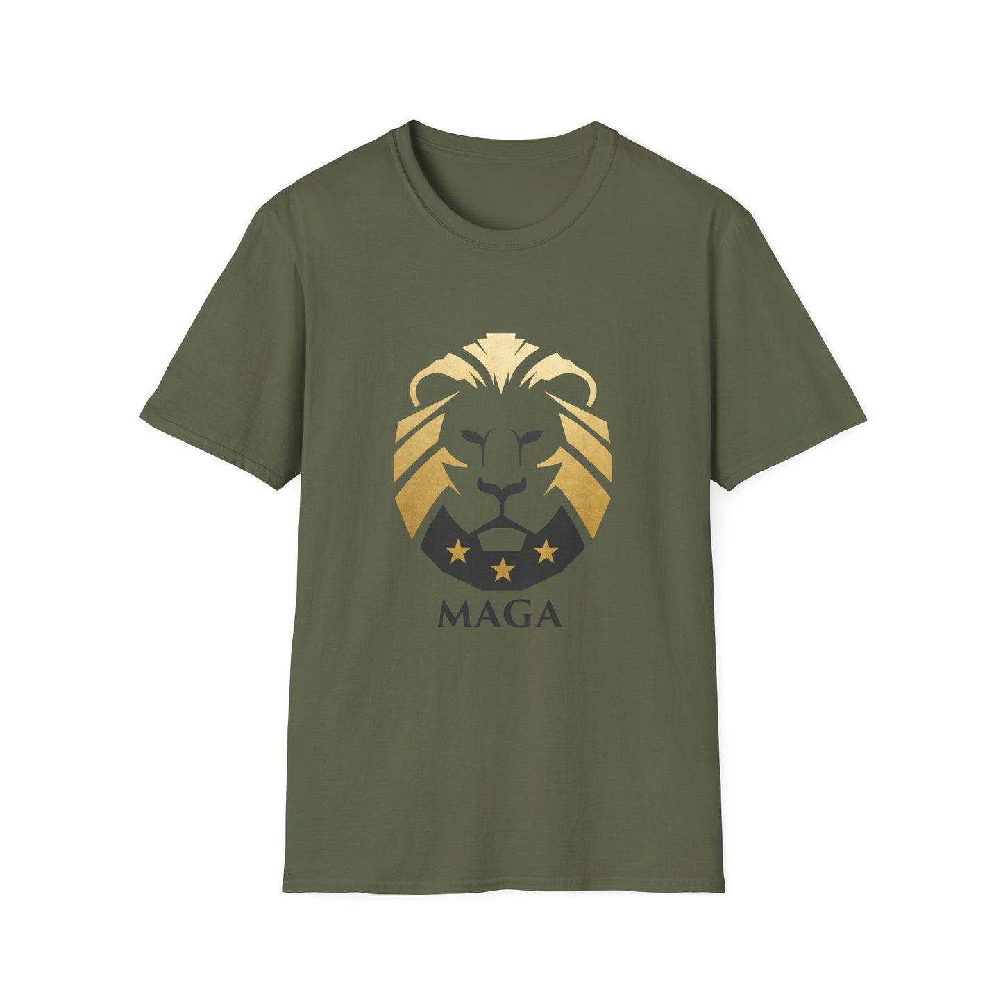 MAGA Gold Lion T‑Shirt — Bold Patriotic Crest Tee image 10