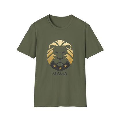 MAGA Gold Lion T‑Shirt — Bold Patriotic Crest Tee image 10