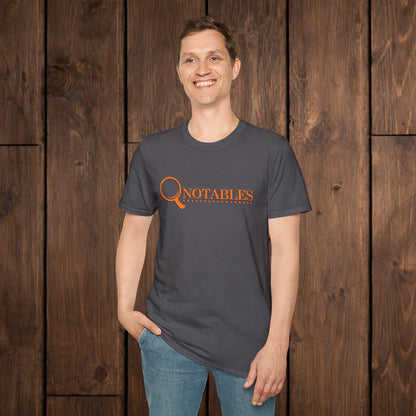 QNotables Logo Vintage Magnifying Glass T-Shirt image 12